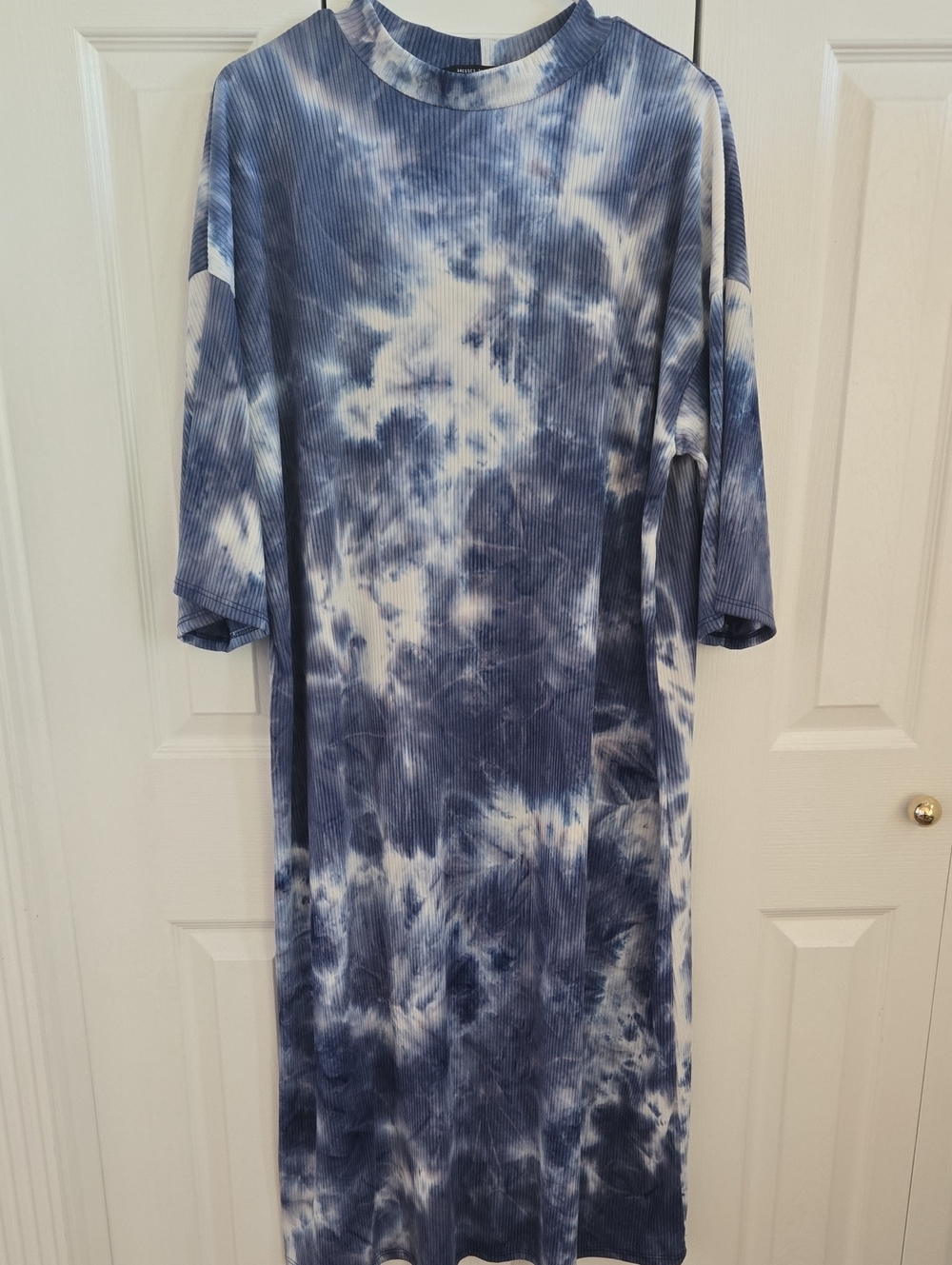 Dressed In Lala Ozzy Dress In Edgy Indigo